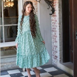 Petals in wind dress